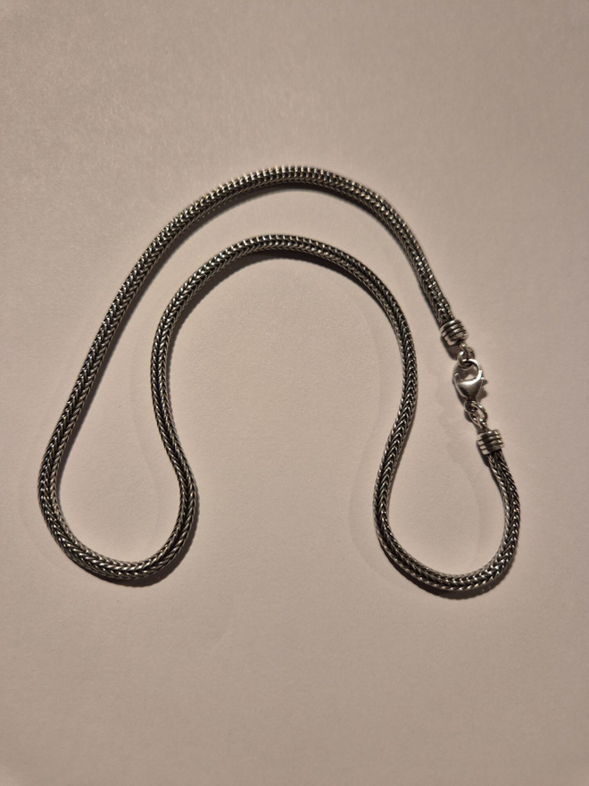 Kalevala Koru verkkoketju 40cm hopeaa