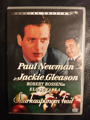 Suurkaupungin hait - The Hustler S.E. (1961) DVD Suomijulk.