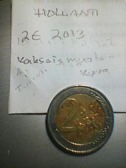 Hollanti 2 € 2013, kaksoismuotokuva