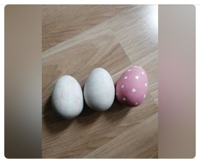 Koriste munat 3 kpl