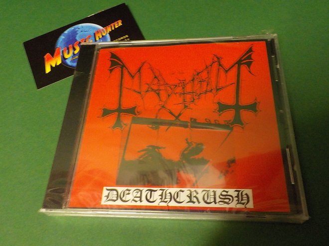 MAYHEM - DEATHCRUSH UUSI 1993 PAINOS CD (+)