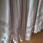 Beige puuvilla Pitsitunika / Tunika pitsillä - koko 40 - 42 - pikkukuva 2