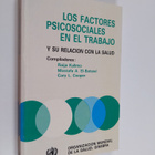 Raija Kalimo : Los factores psicosociales en el trabajo - pikkukuva 1