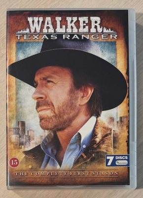 Walker, Texasista: Kausi 1 (1993-94) Chuck Norris (7DVD)