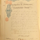 VANHA Asiakirja Leimapaperi VALTAVA Leimävero 96 mk 1883 - pikkukuva 1