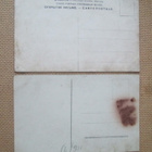 kolme vintage taidekorttia - 1900-luku alku - kaipaus - pikkukuva 2