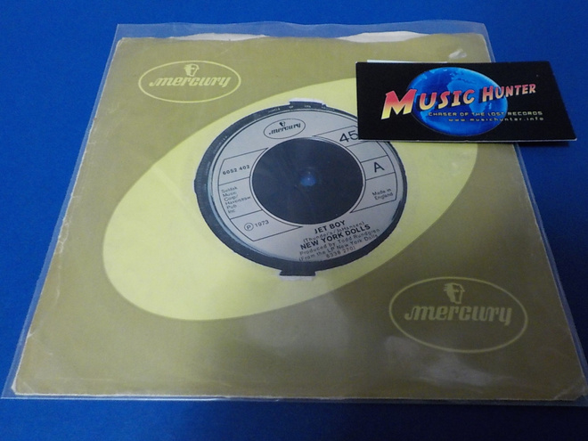 NEW YORK DOLLS - JET BOY M- 7'' SINGLE