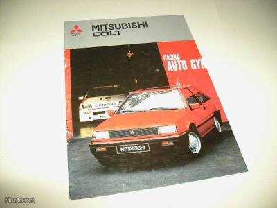 Mitsubishi Colt esite - Suomi 1986