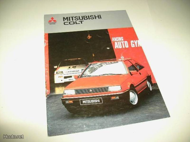 Mitsubishi Colt esite - Suomi 1986