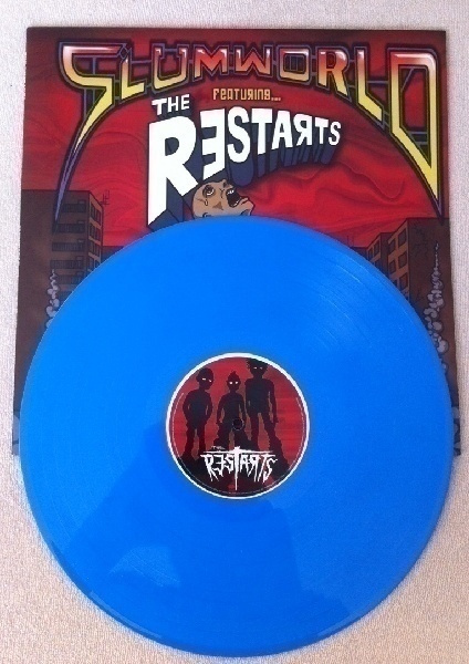 THE RESTARTS slumworld LP -2002/13-
