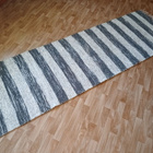 Pörrömatto tasaraita 245x77cm - pikkukuva 2