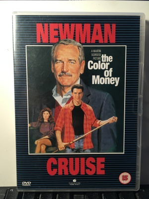 THE COLOR OF MONEY, DVD, Scorsese, Newman, Cruise
