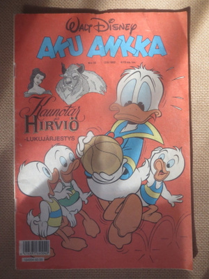 Aku Ankka # 33/1992