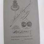 VANHA Kabinetti Valokuva Nuori Nainen UPEA Asu Hattu 1900-l - pikkukuva 2