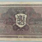 1000 Markkaa 1945 Lit. B, J-sarja. - pikkukuva 2