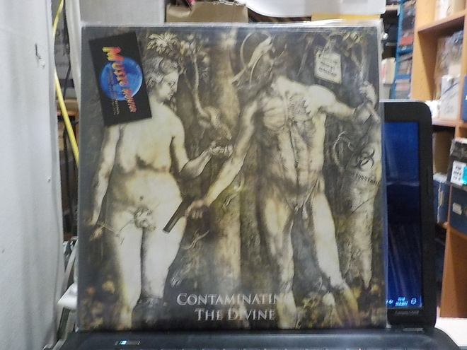 HORNED ALMIGHTY - CONTAMINATING THE DIVINE EX+/M- LP