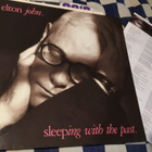 Elton John Sleeping with The past 1989 NM LP inn - pikkukuva 1