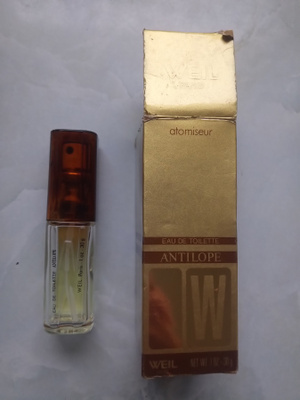 Weil EDT Antelope 30ml (75% FULL APPROX.)