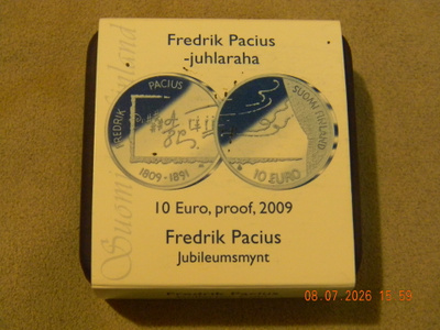 SUOMI 10 € 2009 Fredrik Pacius
