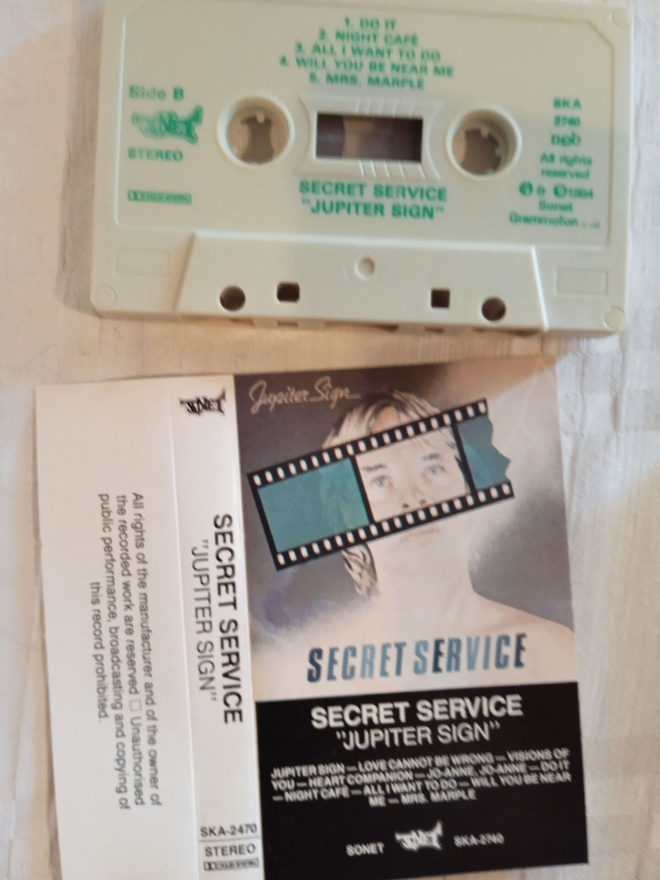 C- KASETTI: SECRET SERVICE : JUPITER SIGN