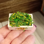 Nukkekoti miniatyyri kukkalaatikko 1:12 - pikkukuva 2