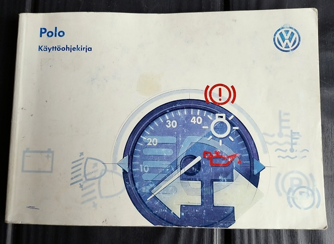 VW POLO käyttöohjekirja 1997