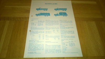 Esite Scania LS85s, 1971