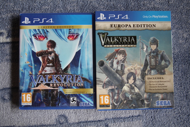 PS4 : Valkyria Revolution - sealed + Chronicles Remastered