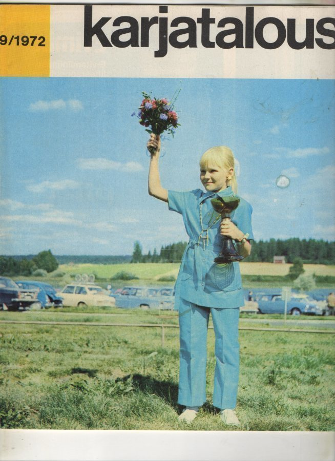 Karjatalous n:o 9 1972 Kalevi Rouvinen. Kiuruvesi.  Norja.