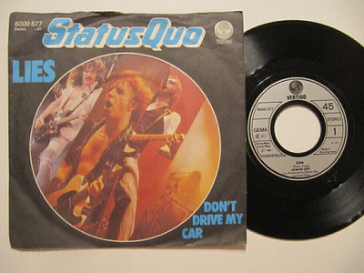 Status Quo Lies 7" sinkku
