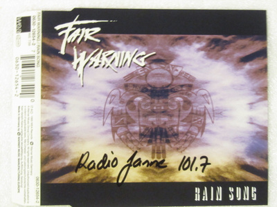 Fair Warning • Rain Song CD-Single