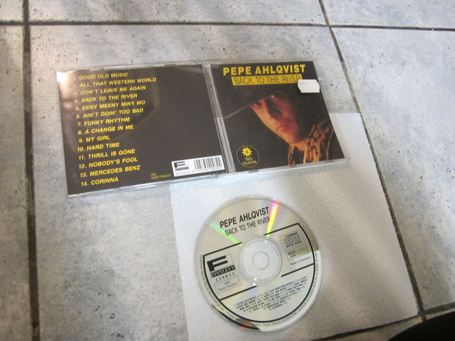 Pepe Ahlqvist back to the river ; uudenverr cd