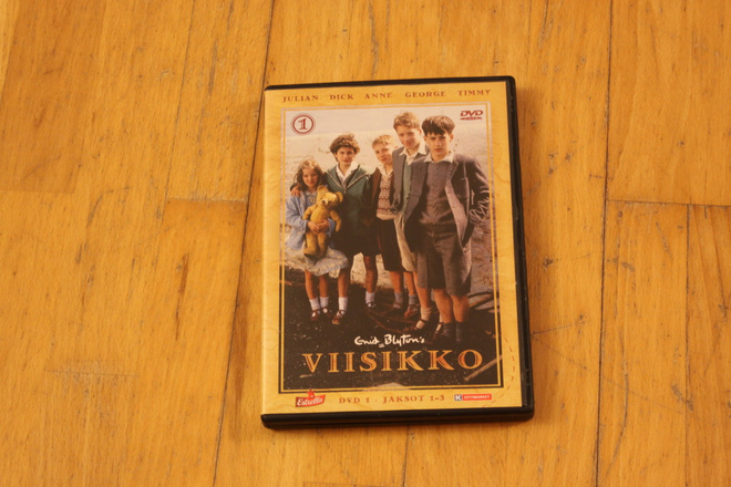 Enid Blyton Viisikko 1 jaksot 1-6 DVD