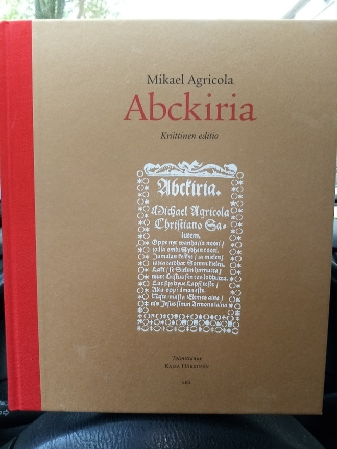 Mikael Agricola ABCKIRIA ( 1 p. 2007 ) Sis.pk:t