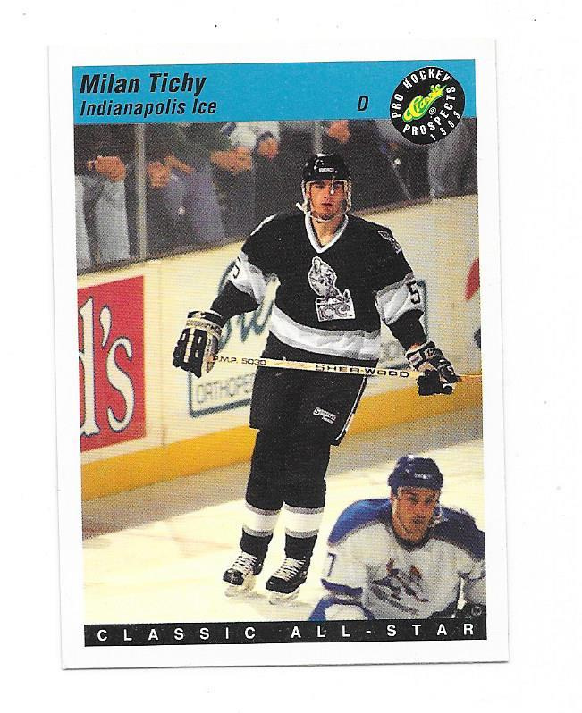 1992 Classic #25 Milan Tichy Indianapolis Ice