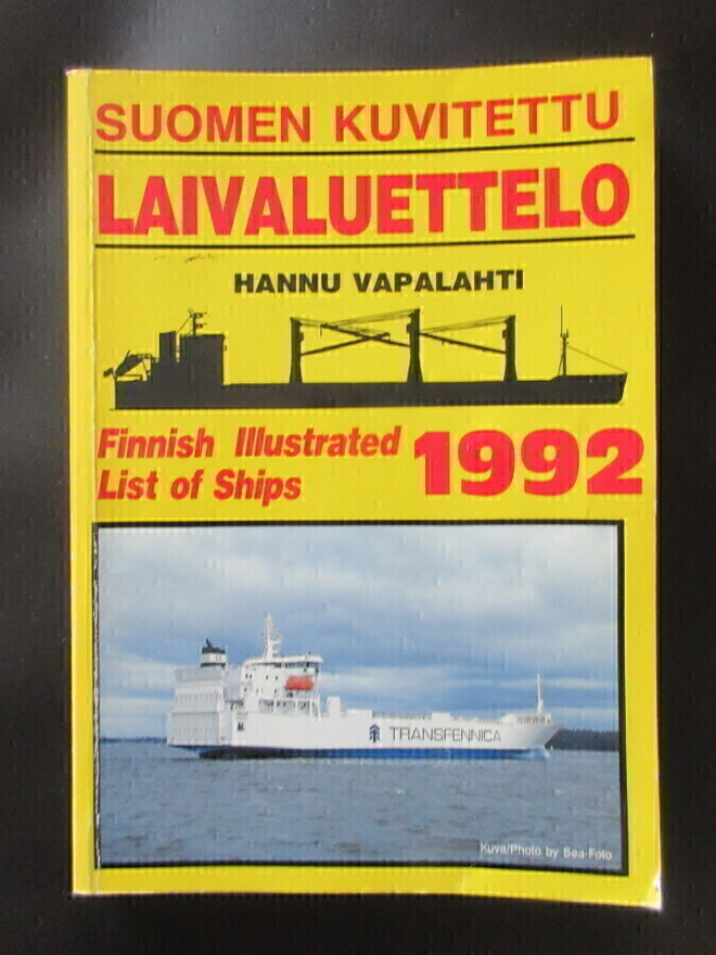 Suomen kuvitettu laivaluettelo 1992