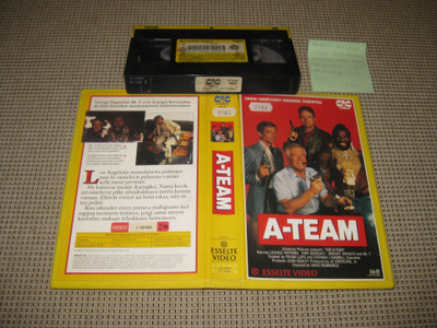 A-Team -VHS (FIx, Esselte Video, Mr. T, Dirk Benedict, 1985)