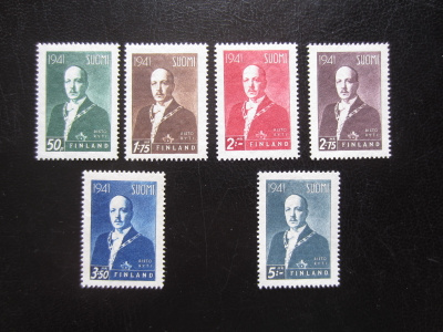 1941 Presidentti Risto Ryti **