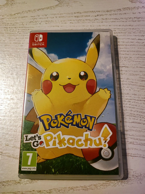 Pokémon Let’s Go Pikachu Switch