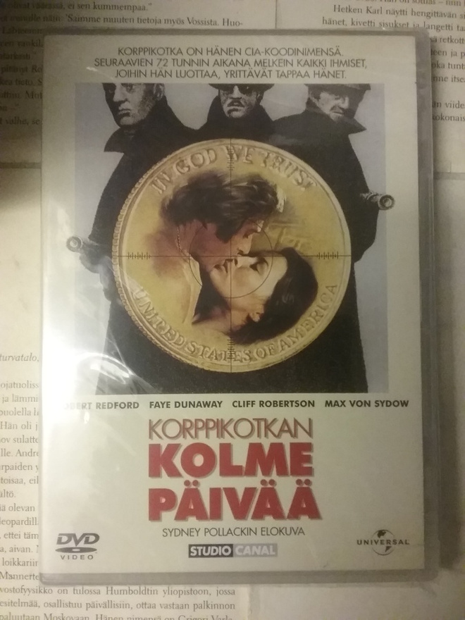 Korppikotkan kolme päivää (UUSI DVD)