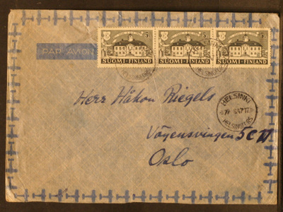 # 23359 # Kirje Helsinki > Norja 1947