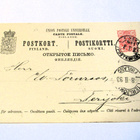 1893 Finska Postkupen Raivola Såg ehiö Terijoki Finland tulo - pikkukuva 1