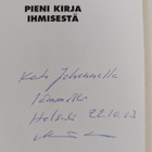 Martti Lindqvist : Pieni kirja ihmisestä (signeerattu, te... - pikkukuva 3
