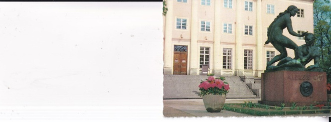Tampere, Aleksis Kiven patsas  b697