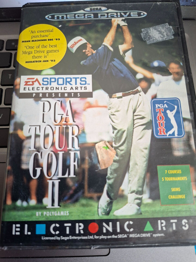 Sega Mega Drive PGA Tour 2, ei ohjeita