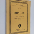 Johannes Brahms : Brahms concerto for violin and violonce... - pikkukuva 1
