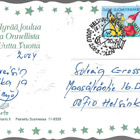 HELSINKI 15.12.2003 JOULU ERIKOIS.LEIMA+JOULUMERKKI KORTILLA - pikkukuva 1