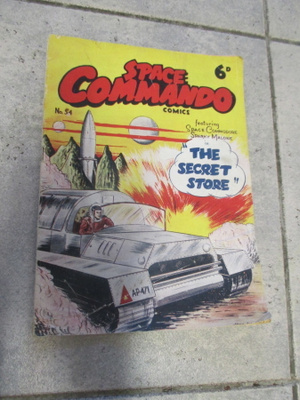 SPACE COMMANDO COMICS No 54