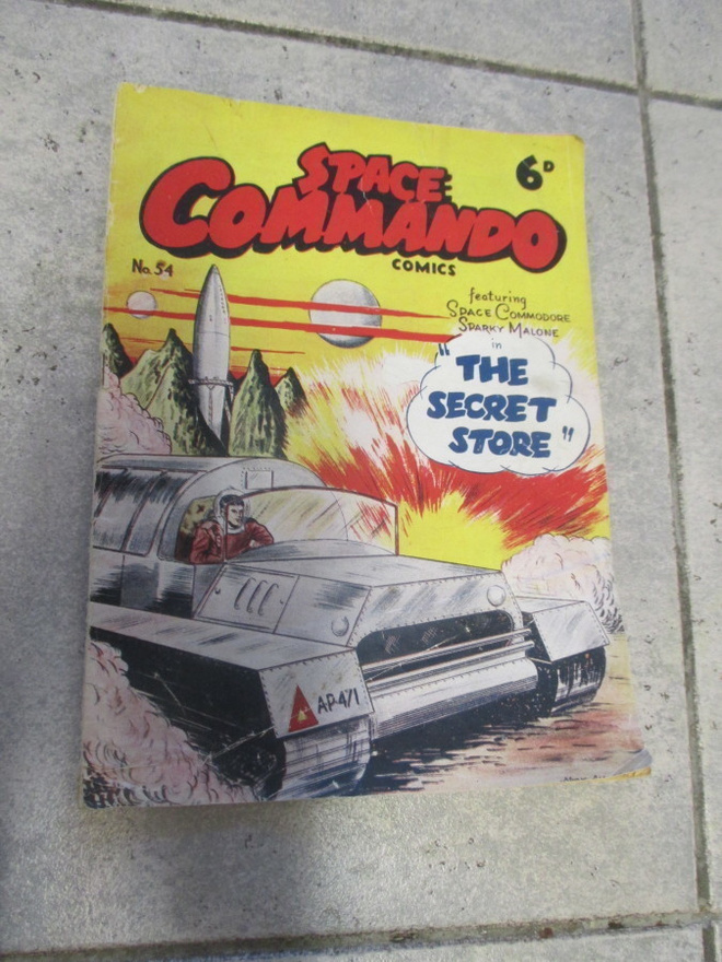 SPACE COMMANDO COMICS No 54