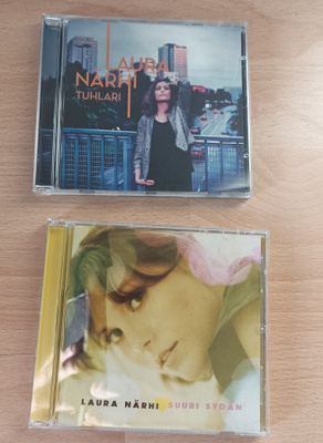 Laura Närhi Tuhlari ja Suuri Sydän CD-levyt